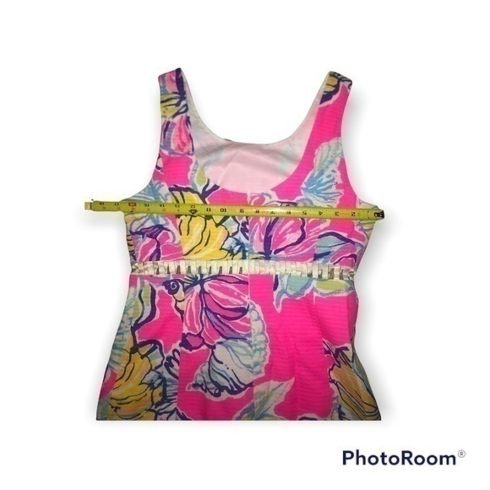 Lilly Pulitzer sleeveless Iggy floral shift dress - Picture 6 of 6